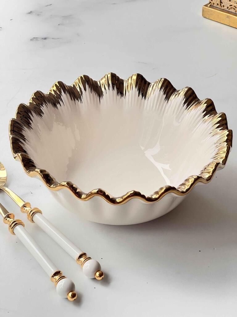 SOFIA GOLD YUVARLAK SUNUM KASE 31CM