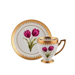 ALTIN İŞLEMELİ 6 KİŞİLİK TÜRK KAHVESİ FİNCANI