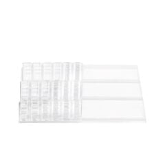 PLEXI AYARLANABİLİR ÇEKMECE İÇİ DÜZENLEYİCİ/BAHARAT STANDI VE 18 ADET KAVANOZ