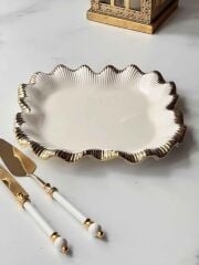 SOFIA GOLD KARE SUNUM TABAK 31X31CM