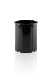 STRİPE SİYAH TEZGAH ÜSTÜ KAŞIKLIK 13X11CM