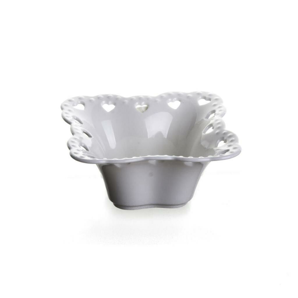 KARE DELİKLİ KASE 9CM