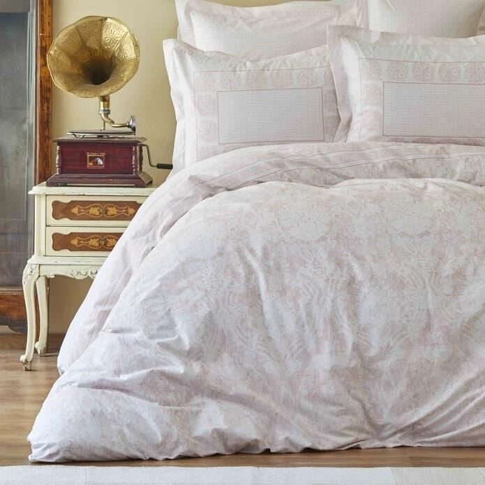 KARACA HOME QUATRE PUDRA ÇİFT KİŞİLİK NEVRESİM TAKIMI