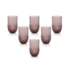 PURE BORDO 6 KİŞİLİK BARDAK