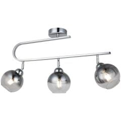 JUNO GÜMÜŞ 3'LÜ PLAFONYER AVİZE