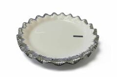 SOFIA GÜMÜŞ YUVARLAK SUNUM TABAK 31CM