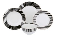 SAVANNAH 6 KİŞİLİK 24 PARÇA YEMEK TAKIMI