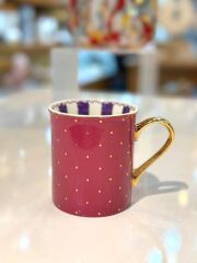 FUŞYA PUANTİYELİ TEKLİ KUPA