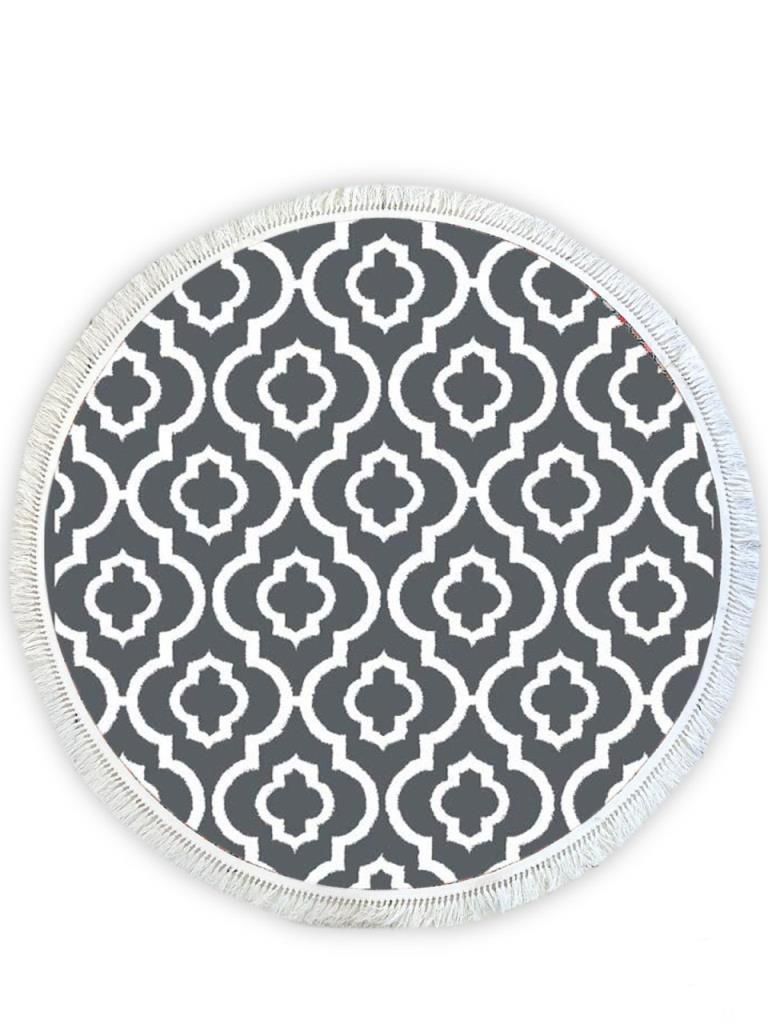 6013 DESENLİ YUVARLAK KAYDIRMAZ HALI 140cm