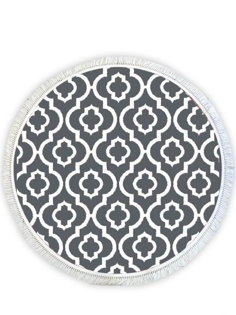 6013 DESENLİ YUVARLAK KAYDIRMAZ HALI 140cm