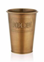 GALVENİZ ALTIN POPCORN KOVASI 16CM