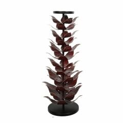 METAL BORDO YAPRAK YER MUMLUK