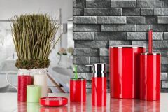 LENOX KIRMIZI TUVALET FIRÇASI