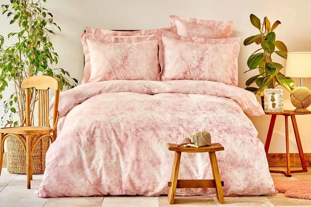 KARACA HOME KAORİ PAMUK SATEN ÇİFT KİŞİLİK NEVRESİM TAKIMI