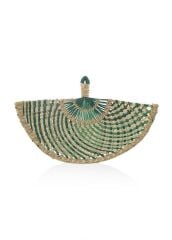BAMBU YELPAZE YEŞİL DUVAR DEKORU 46X29CM