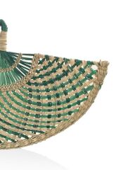 BAMBU YELPAZE YEŞİL DUVAR DEKORU 46X29CM