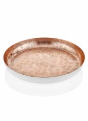 DUGGAL BAKIR TEPSİ DEKOR 39CM
