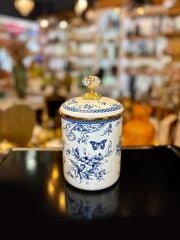 BLUE LİFE EMAYE KAVANOZ 13X21CM