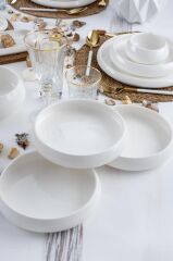BIANCO PERLA FULL MOON 6 KİŞİLİK 27 PARÇA YEMEK TAKIMI