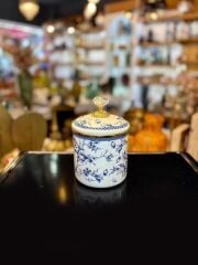 BLUE LİFE EMAYE KAVANOZ 13X15CM