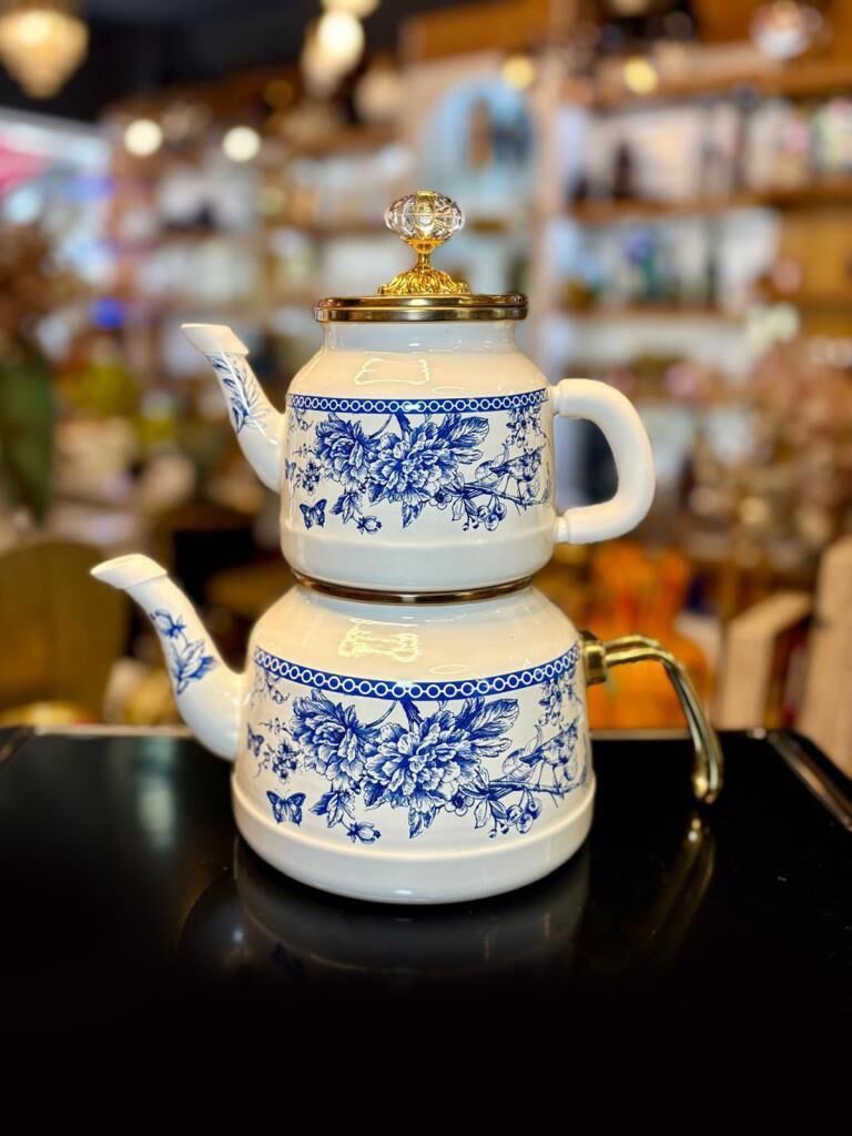 BLUE LİFE EMAYE ÇAYDANLIK