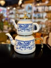 BLUE LİFE EMAYE ÇAYDANLIK