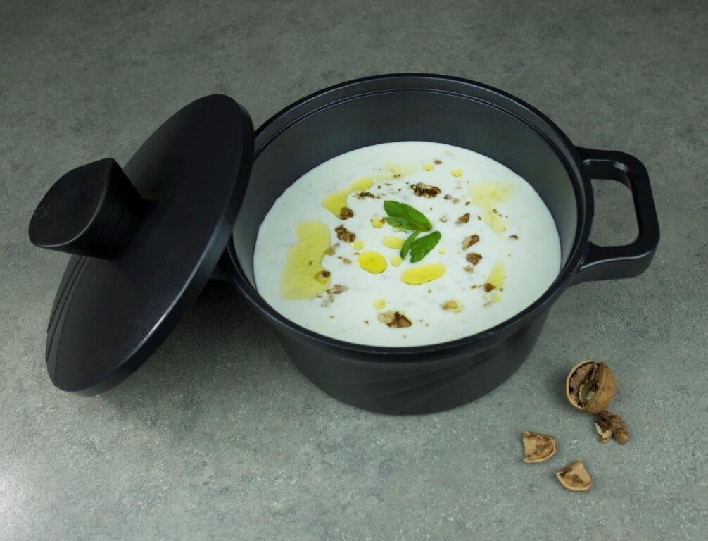 BORDAIN ALÜMİNYUM TENCERE SİYAH 24CM