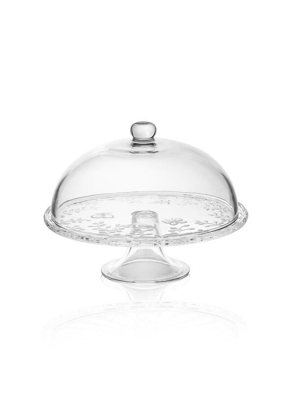 CAM AYAKLI KEK FANUSU 30X24CM