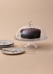 CAM AYAKLI KEK FANUSU 30X24CM