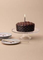 CAM AYAKLI KEK FANUSU 30X24CM