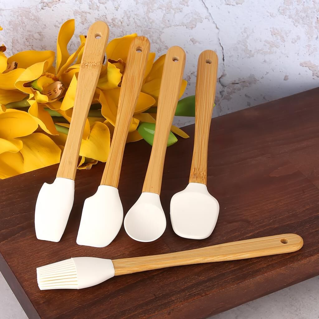 KREM 5 PARÇA MİNİ SİLİKON SET