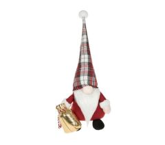 EKOSE ŞAPKALI NOEL CÜCE DEKOR 48CM