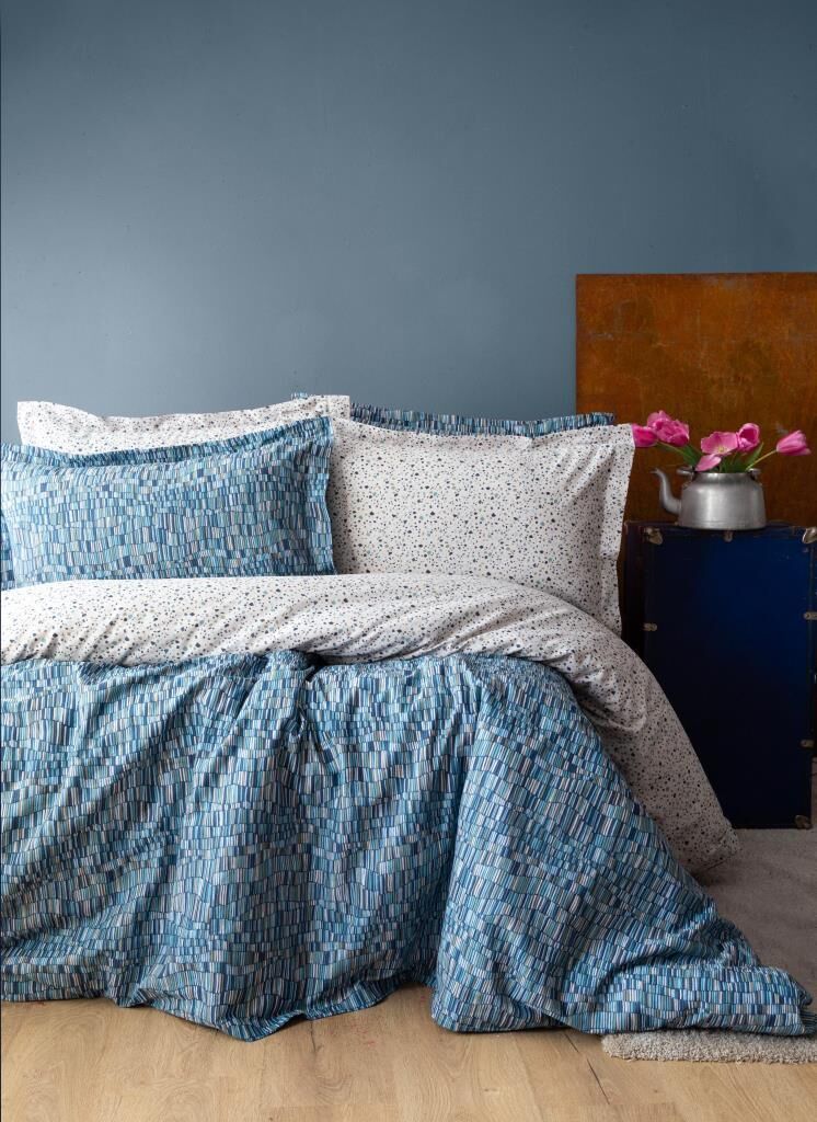 LEROS İNDİGO ÇİFT KİŞİLİK COMPLETE SET