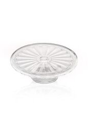 CAM AYAKLI SUNUM TABAK 30X10CM