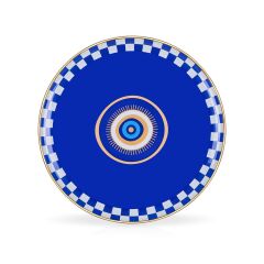 NAZAR MAVİ 6'LI SERVİS TABAK 26CM