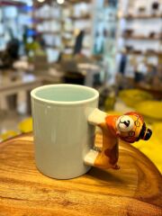 MAVİ KÖPEK DESEN KUPA 300ML