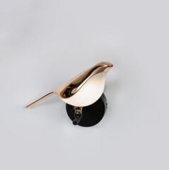 ALTIN METAL KUŞLU APLİK