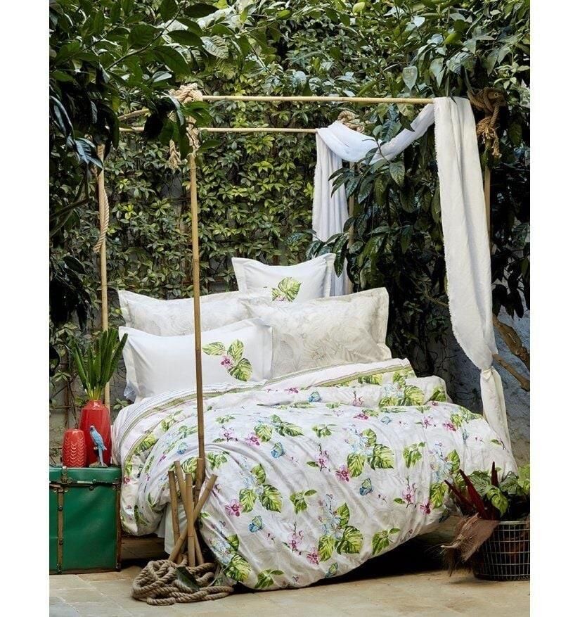 KARACA HOME HAVANA YEŞİL TEK KİŞİLİK NEVRESİM TAKIMI