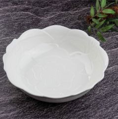 ÇİÇEK KABARTMALI SALATA KASE