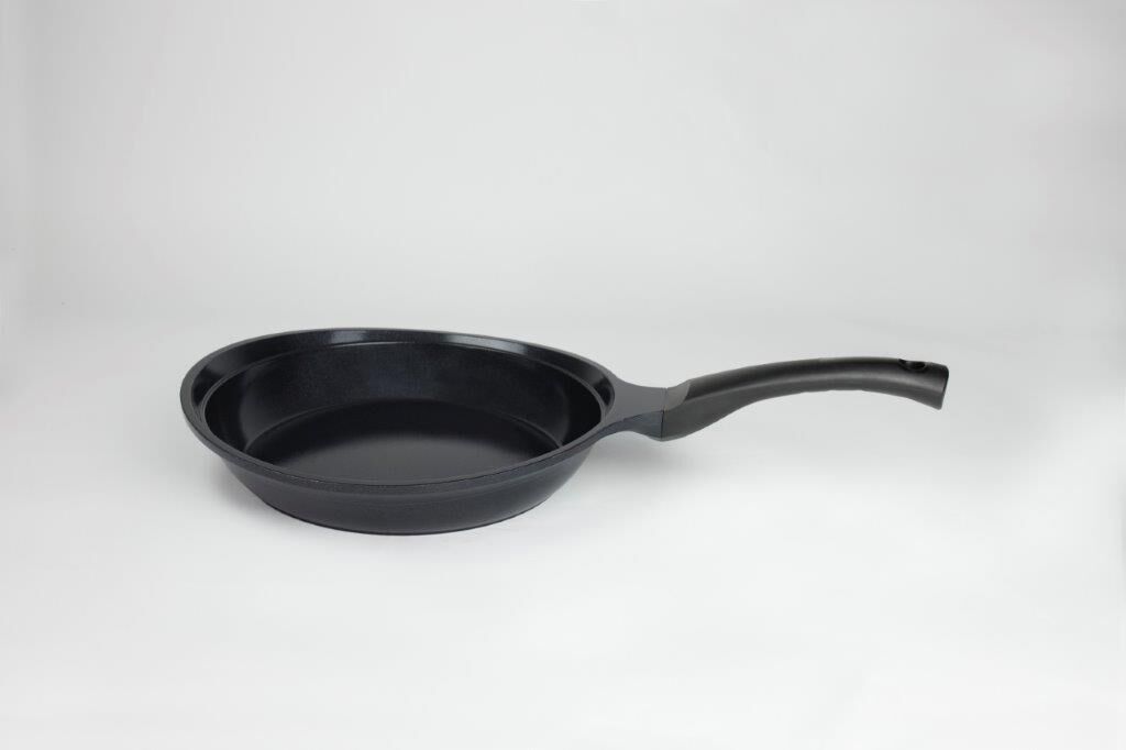 BORDAIN ALÜMİNYUM KIZARTMA TAVASI SİYAH 28CM