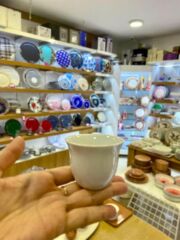 BEYAZ 6'LI PORSELEN SOSLUK/LOKUMLUK