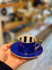 6 RENK PUANTİYELİ 6 KİŞİLİK TÜRK KAHVESİ FİNCANI