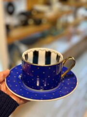 6 RENK PUANTİYELİ 6 KİŞİLİK ÇAY FİNCANI