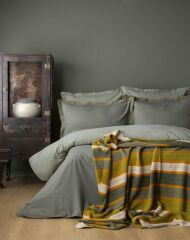 BLAİR YEŞİL TRİKO BATTANİYELİ ÇİFT KİŞİLİK NEVRESİM TAKIMI