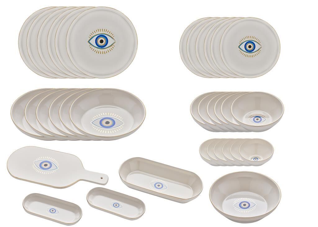 İSTANBUL GLANCE 6 KİŞİLİK 35 PARÇA SERVİS/YEMEK TAKIMI