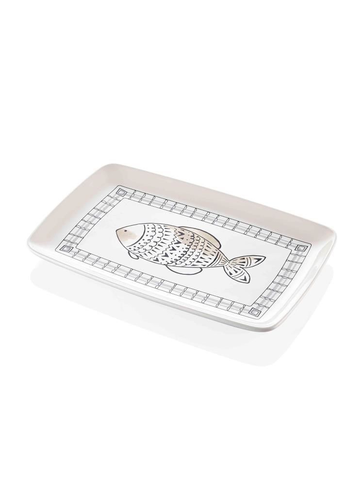 WISH DİKDÖRTGEN SERVİS TABAK 34X25CM