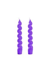 CANDY MOR 2'Lİ ŞAMDAN MUM 17CM
