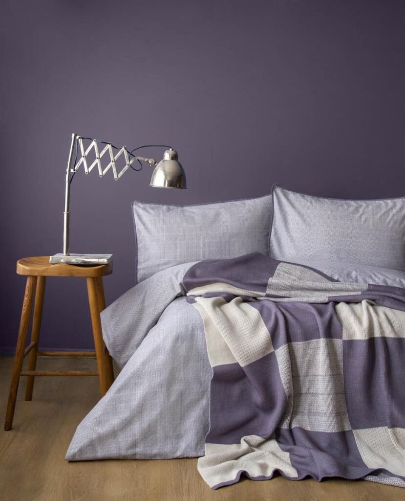 ENOLA LİLA TRİKO BATTANİYELİ ÇİFT KİŞİLİK NEVRESİM TAKIMI