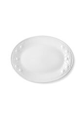 GRANDE BEYAZ OVAL SERVİS TABAK 40CM