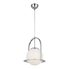 LAMPON KROM TEKLİ AVİZE 20CM